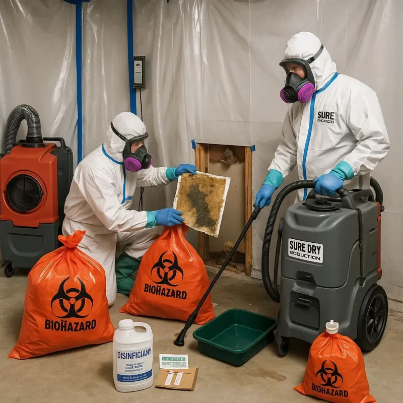 Contaminated Water Handling Protocols process in Altamont, TN